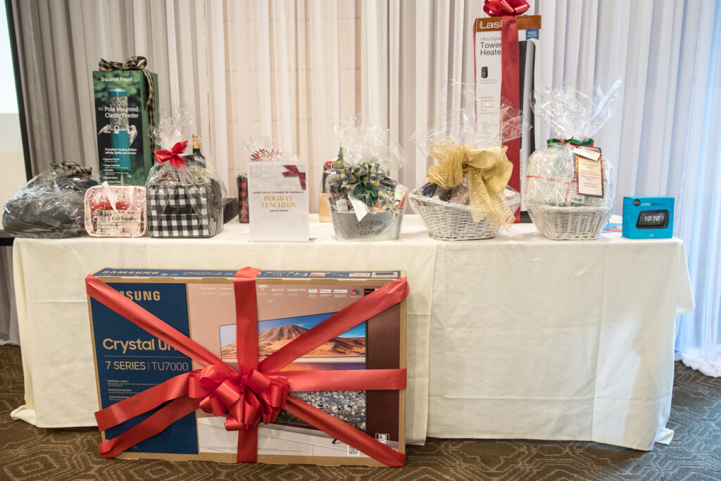 Holiday Luncheon Raffle Prizes